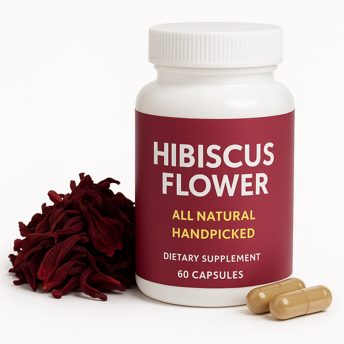 Hibiscus Supplements (550mg) - 60 Capsules